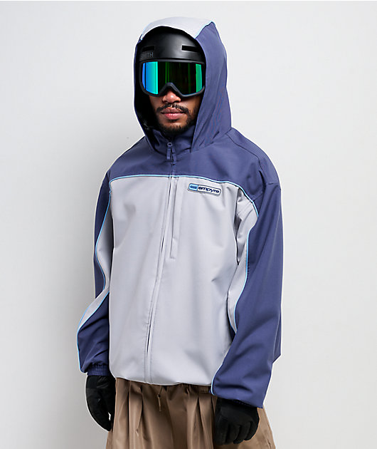 Empyre Langley Blue & Grey 10K Snowboard Jacket