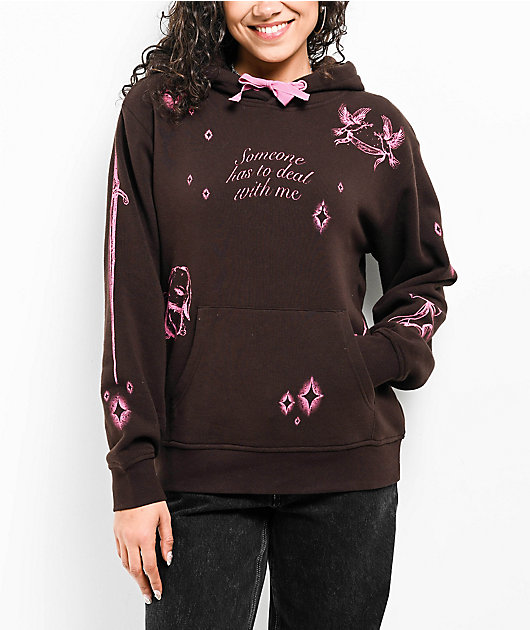 Embry Riddle Hoody Empyre Laroso Ribbon Brown Hoodie | Zumiez