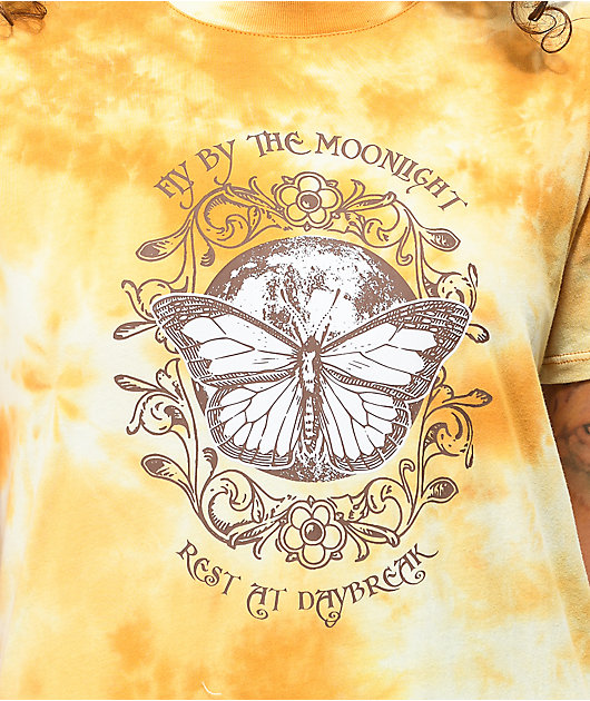 Empyre Laynie Moonlight camiseta amarilla tie dye