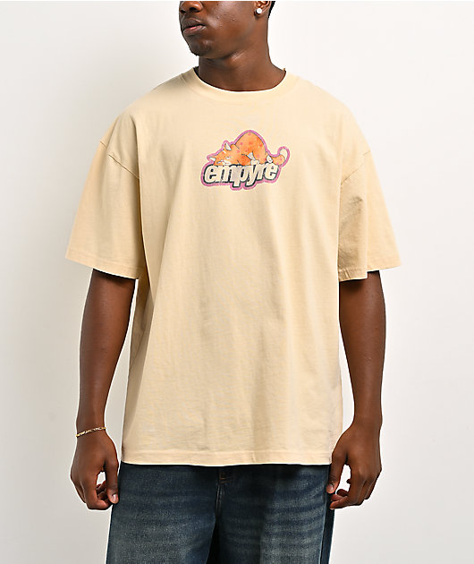 Empyre Lazy Cat Beige T-Shirt