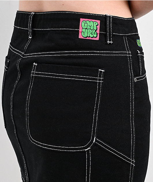 Empyre Leah Black Carpenter Skirt