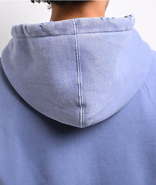 Empyre Leg Cramp Blue Zip Hoodie