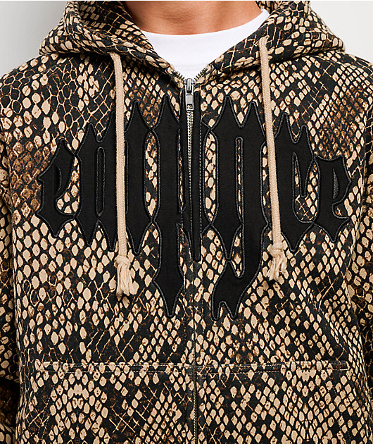 Empyre Leg Cramp Snake Zip Hoodie