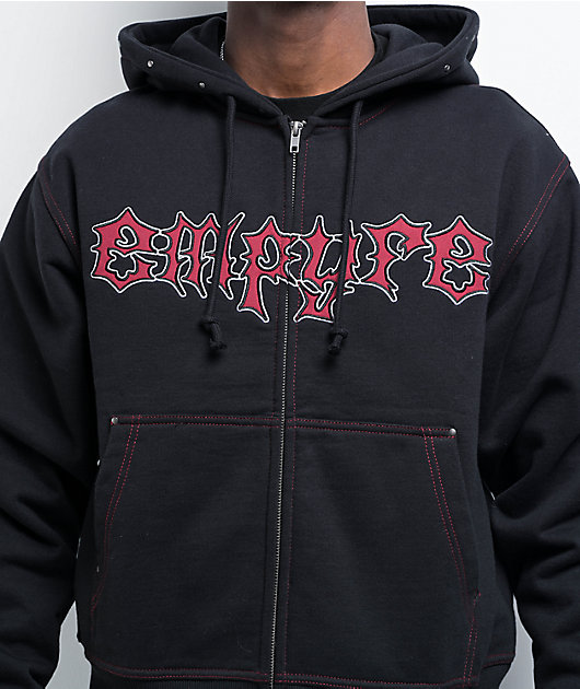 Empyre Liar Black Zip Hoodie