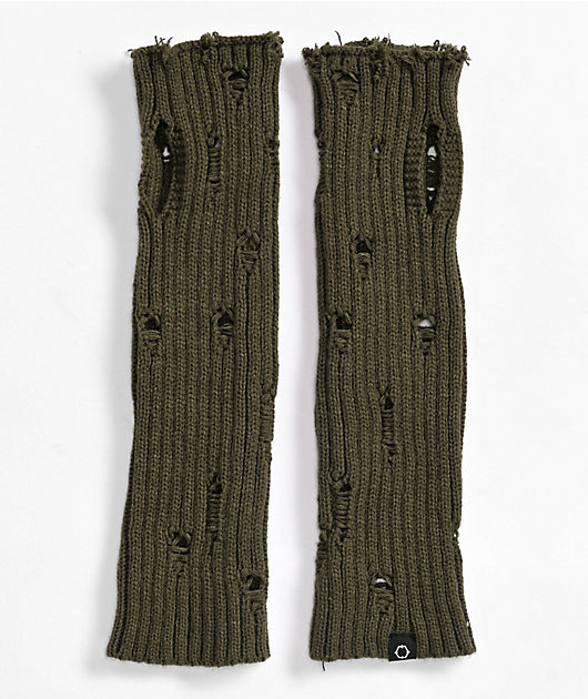 Empyre Locklan Green Arm Warmers | Zumiez