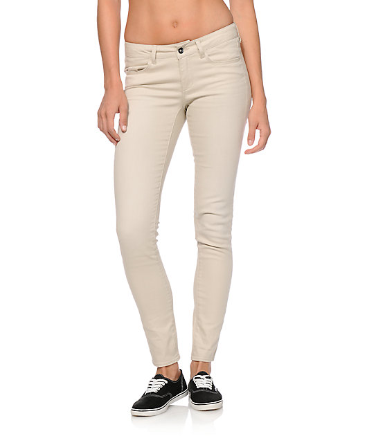 jeggings beige