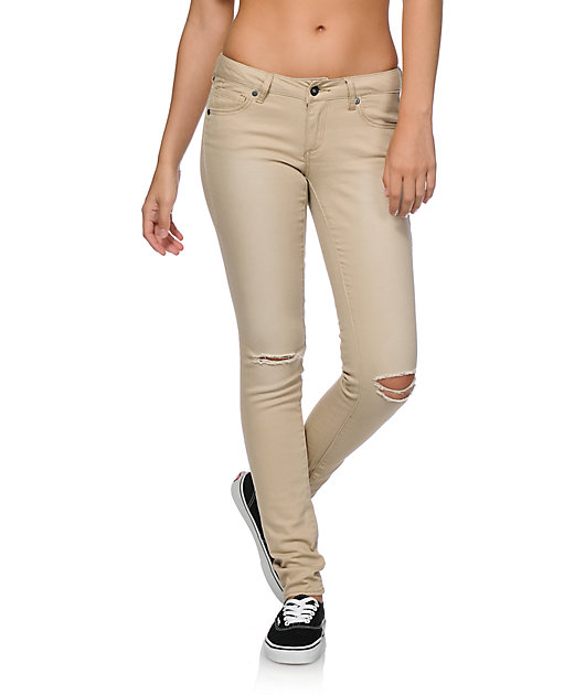 khaki pants jeggings