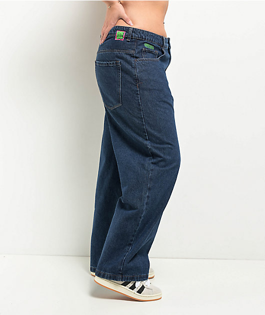 Empyre Loiter Blue Straight Leg Jeans