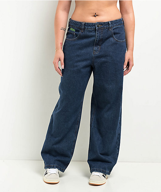 Empyre Loiter Blue Straight Leg Jeans