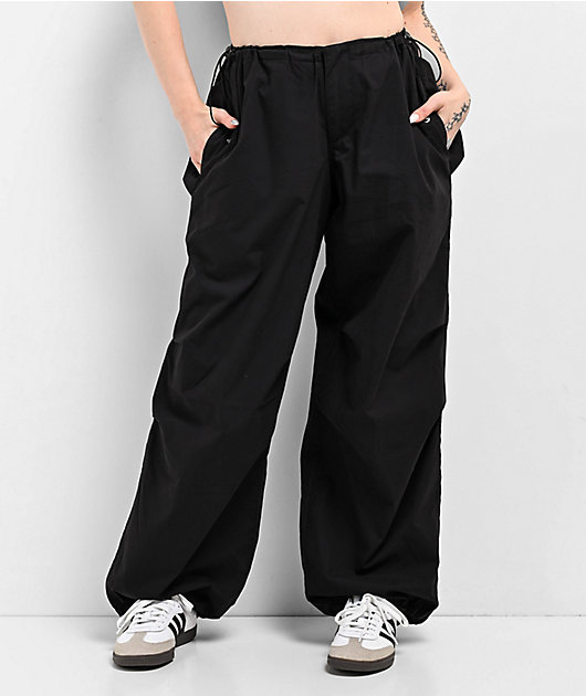 Empyre Lola Black Parachute Pants | Zumiez