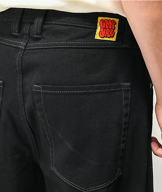 Empyre Loose Fit Black Denim Skate Jeans | Zumiez