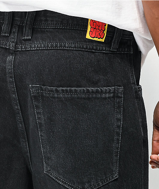 Relaxed Fit Jean - Washed Black