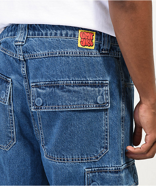 Empyre Loose Fit Cargo Skate Jeans