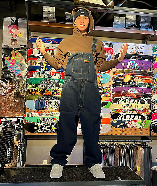 Loose jean hot sale overalls