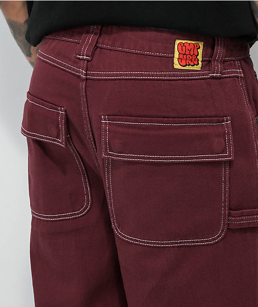 The New Jeans - Flared - Maroon » Fast and Cheap Shipping
