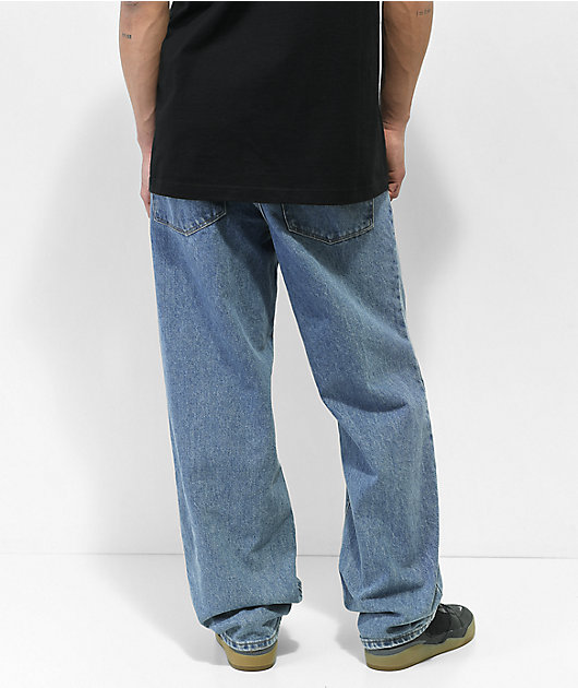 LD Mens Classic Pockets Washed Loose Denim Jeans Short Pants