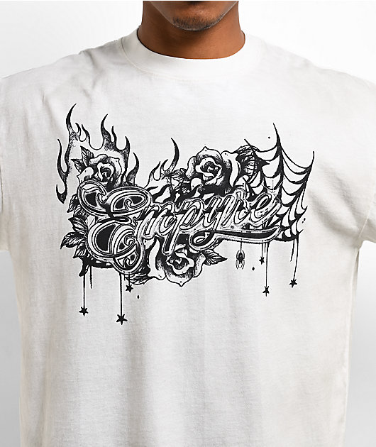 Empyre Lovekills Dirty Wash White T-Shirt