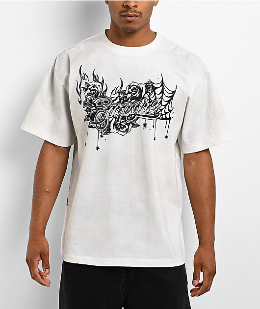 Empyre Lovekills Dirty Wash White T-Shirt