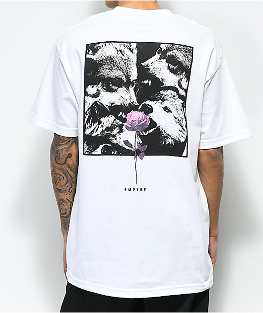 Empyre Lupi Rose White T-Shirt