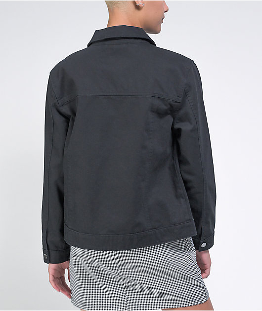 Empyre Marley Washed Black Denim Jacket