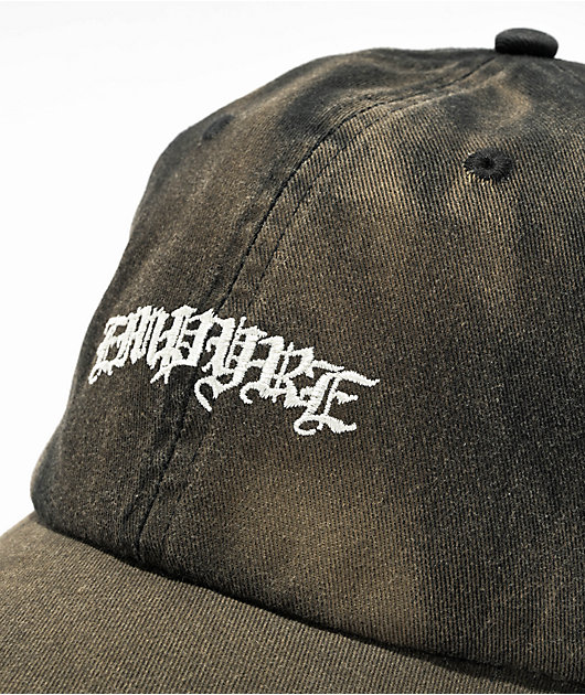 Empyre Mercy Black Washed Dad Hat | Zumiez