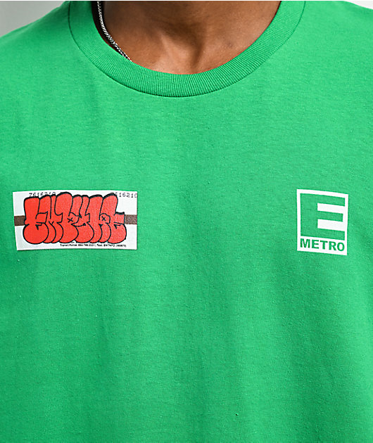 Empyre Metro Zoomin Green Long Sleeve T-Shirt
