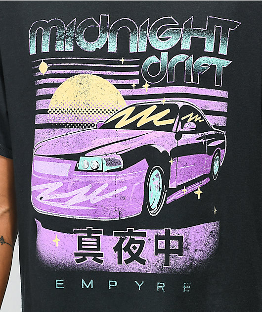 Empyre Midnight Drift camiseta negra