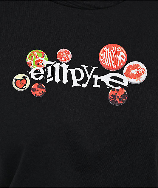 Empyre Mix N Match Buttons Black T-Shirt