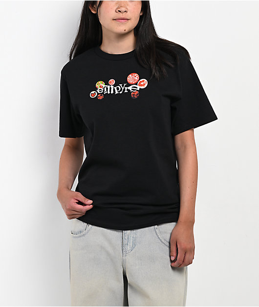 Empyre Mix N Match Buttons Black T-Shirt