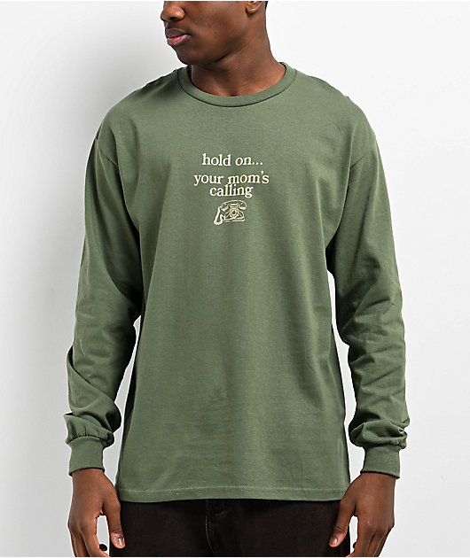 Empyre Moms Calling Green Long sleeve T-Shirt | Zumiez