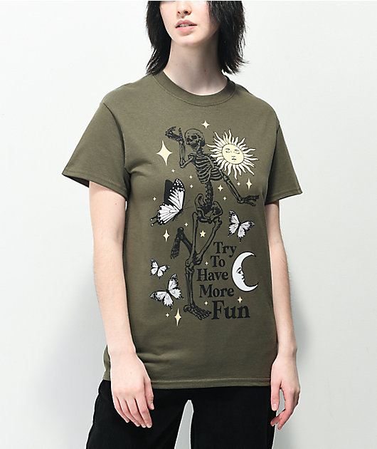 Empyre More Fun Green T-Shirt
