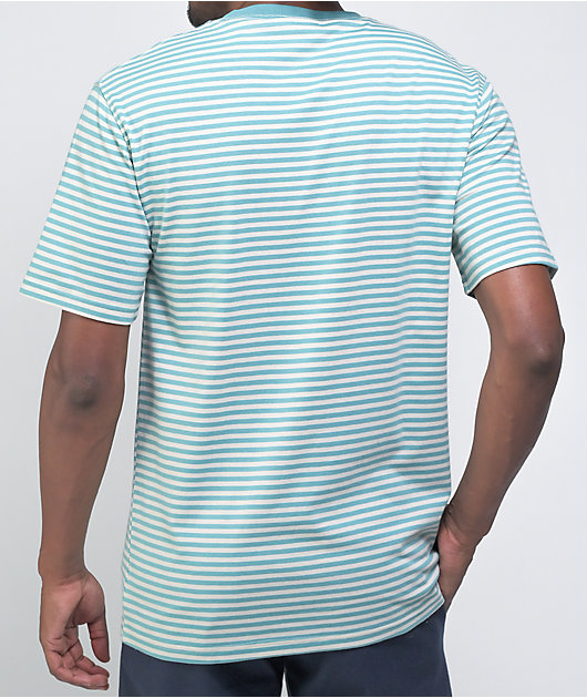 Empyre My Bad Blue & White Stripe Knit T-Shirt