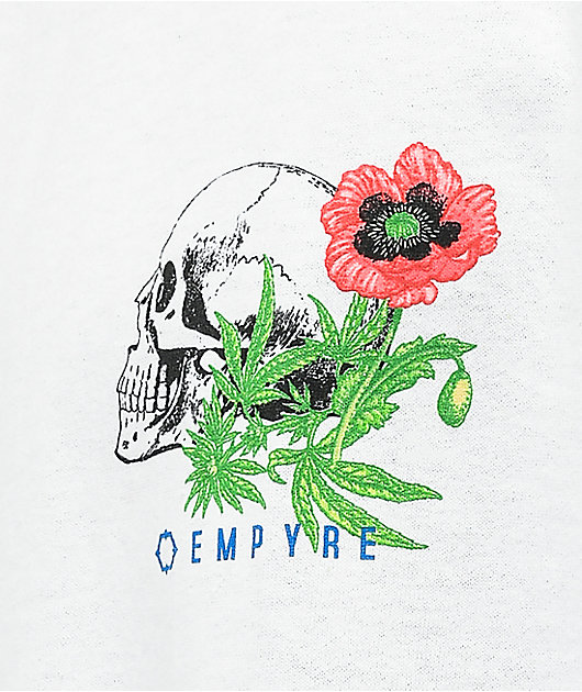 Empyre Never Forever Camiseta blanca 
