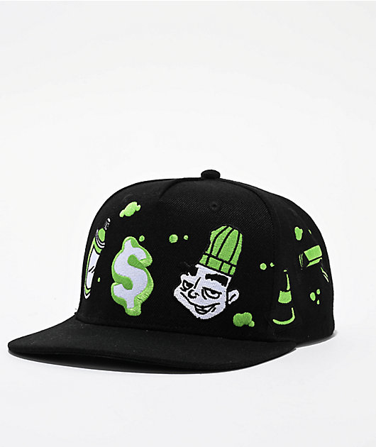 Empyre Night Life Black Snapback Hat