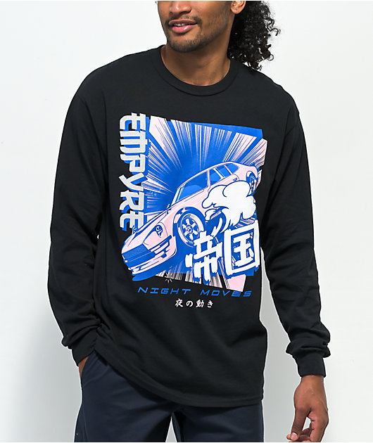 Empyre Night Moves camiseta negra de manga larga