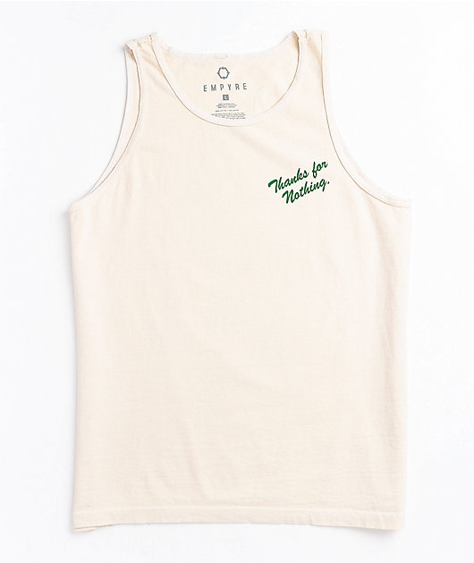 Empyre Nothing Natural White Tank Top