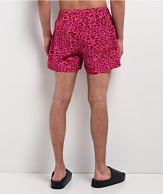 Empyre Ollie Leopard Pink Board Shorts