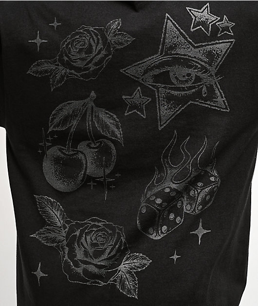 Empyre On Point Tattoo Black T-Shirt