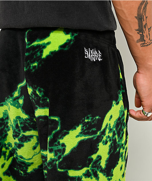 Empyre Oozey Black Plush Lounge Pants