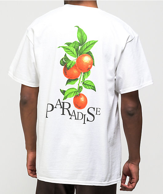 Empyre Orange Paradise White T-Shirt