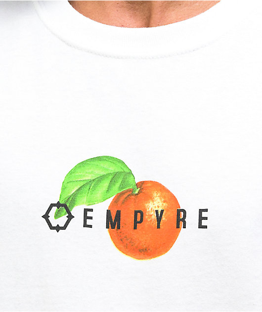 Empyre Orange Paradise camiseta blanca