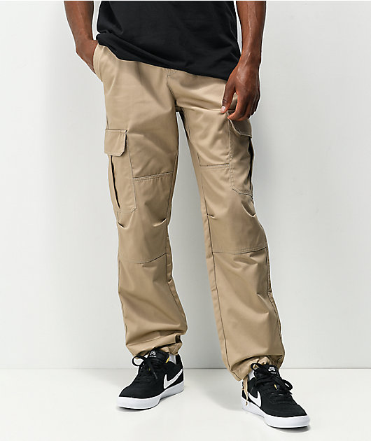 khaki cargo pants for women