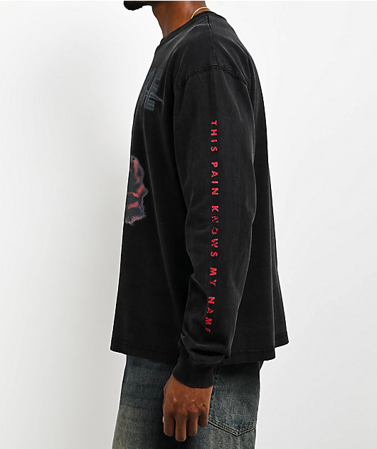 Empyre Pain Knows My Name Black Long Sleeve T-Shirt