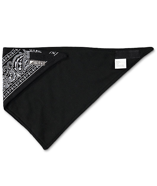 Empyre Paisley Black & White Facemask