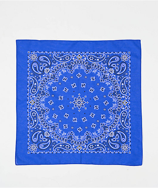 Empyre Paisley Blue Bandana 