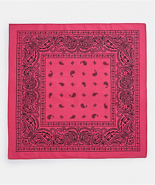 Empyre Paisley Hot Pink Bandana