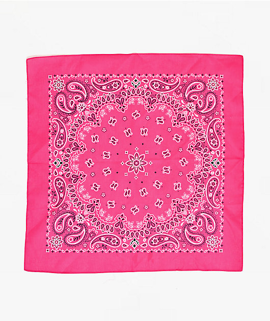 Empyre Paisley Pink Bandana