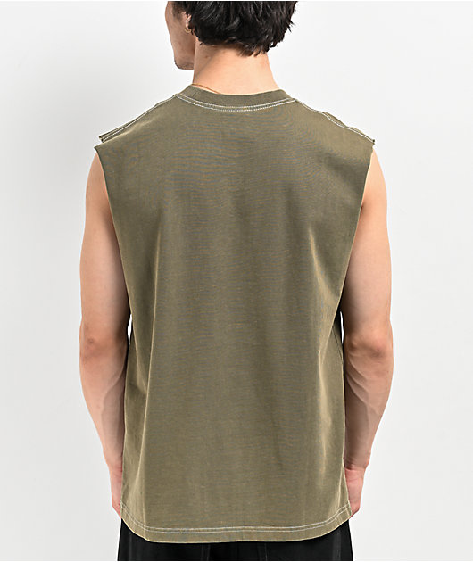 Empyre Pandora Olive Tank Top