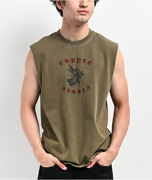 Empyre Pandora Olive Tank Top