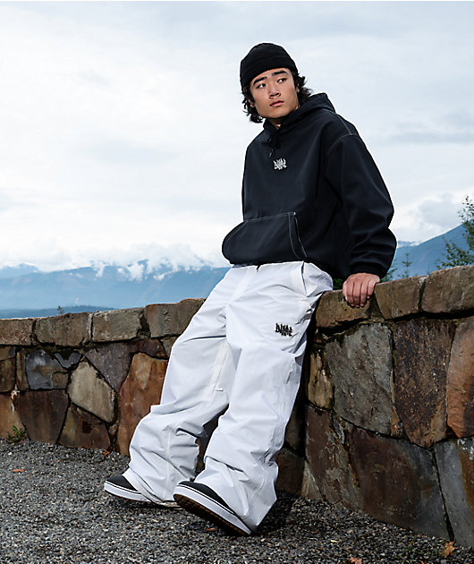 Empyre Park Bright White 10K Snowboard Pants 2025 | Zumiez